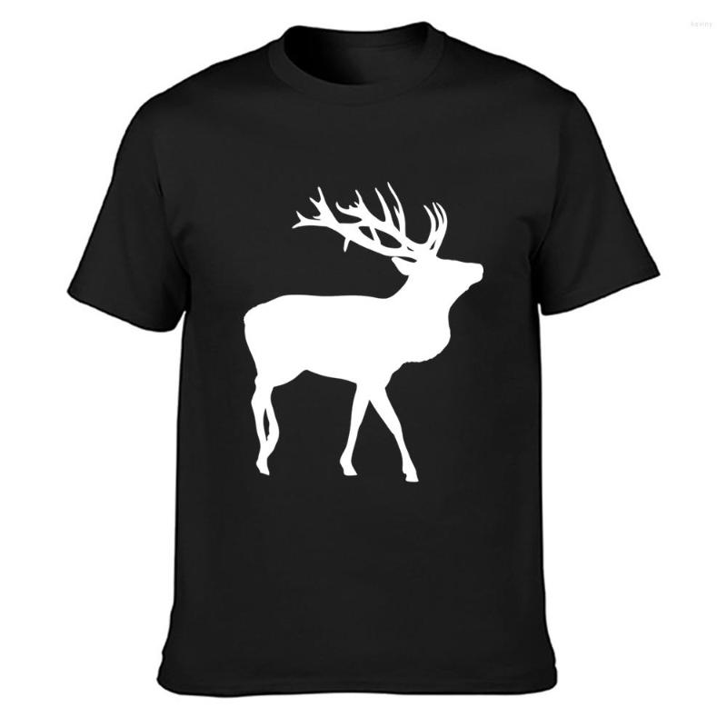 

Men' T Shirts Deer Shirt Designer Authentic Loose Kawaii Spring Autumn Family Cotton Euro Size Over -5xl, Black