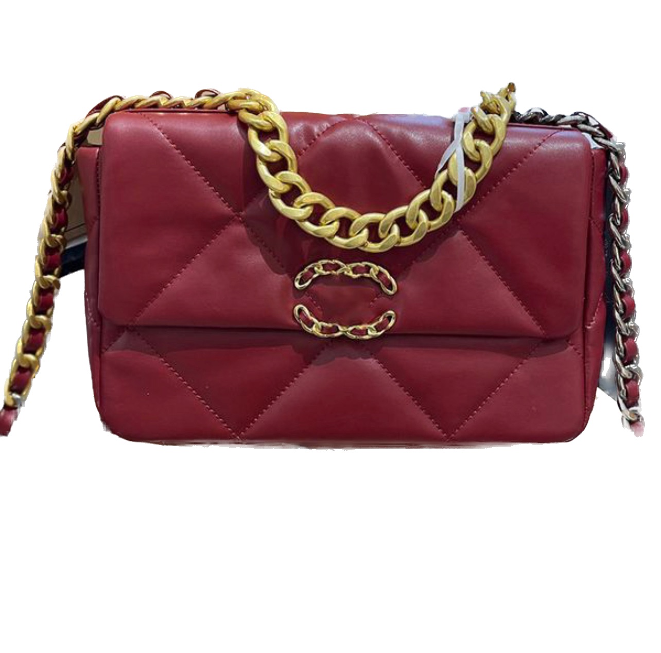 

Top Lambskin Channel 19 Designer Flap Bag 9A Quality With Box 25CM Women Fashion Luxury Shoulder Crossbody Tote Handbag Ladies Gold Silver Chain Purse Wallet Pink, #12