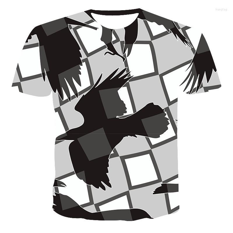 

Men's T Shirts T-shirt High Quality Short Sleeve Summer Refreshing Beach Breathable 3D Printing Fashion H, 50015