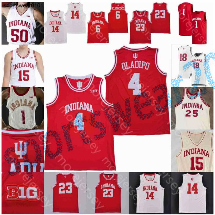 

Indiana Hoosiers Basketball Jersey NCAA College Oladipo Khristian Lander Trayce Jackson-Davis Geronimo Tamar Bates Logan Duncomb Miller Kopp, Mans s-4xl