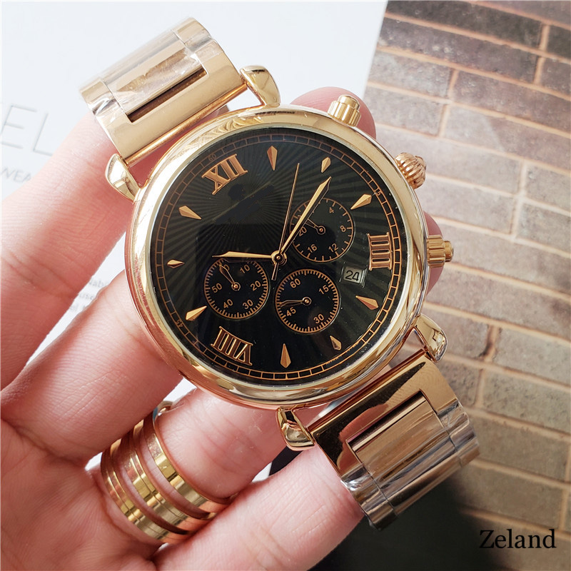 

2023 New Brand Original Business Men's Watch Classic Round Case quartz watch Wristwatch ClockRecommended q3, 03
