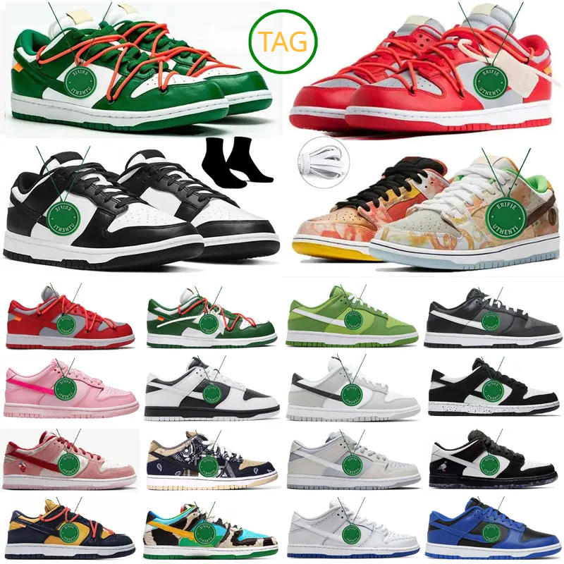 

2023 Low panda dunks shoes triple pink off unc safari mix ucla shoe cool grey fog chicago photon dust sail pine green eater candy men women trainers sneakers big size 13, Color # 6