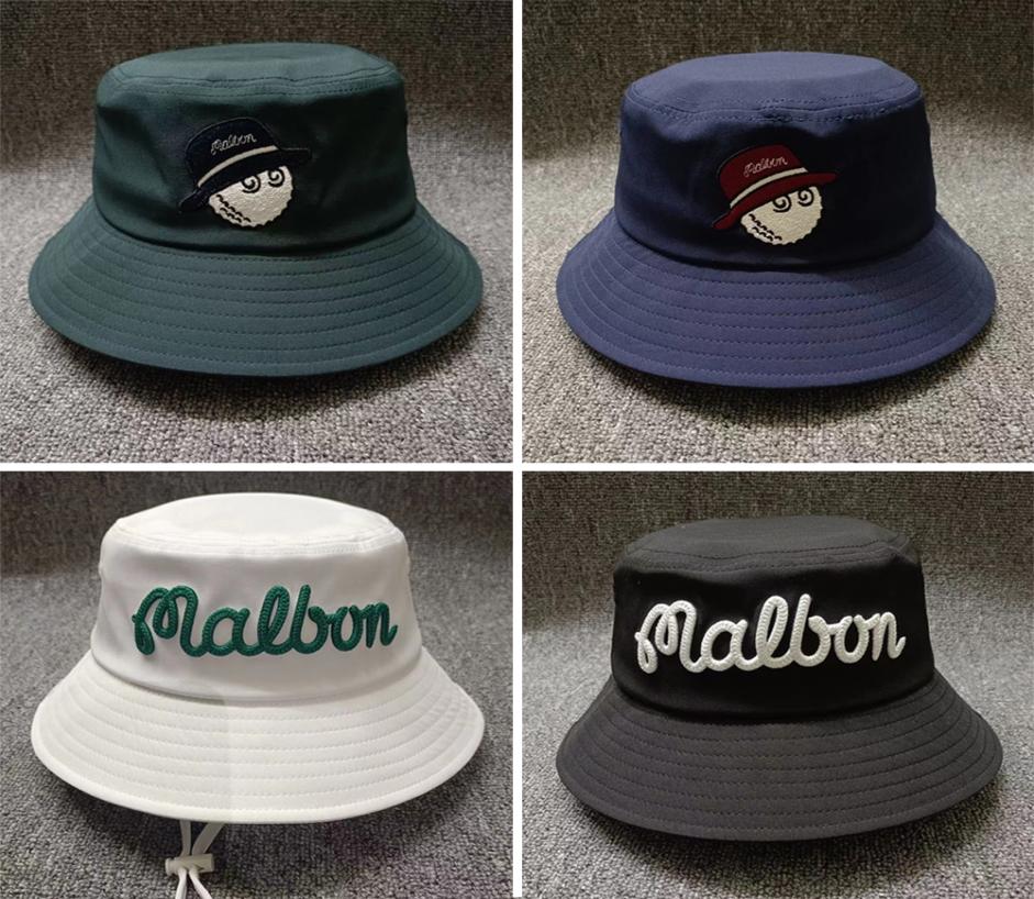 

Wide Brim Hats Bucket MALBON Winter hat Knitted Golf Adjustable Men Women Fisherman039s Summer Sun Baseball Cap 2212089687567, 11