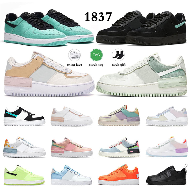 

2023 for men women shadow platform shoes shadows 1 sneakers Tiffany 1837 Spruce Aura Pistachio Frost White Black Aurora Triple White Pink Oxford womens trainers, 36 36-45