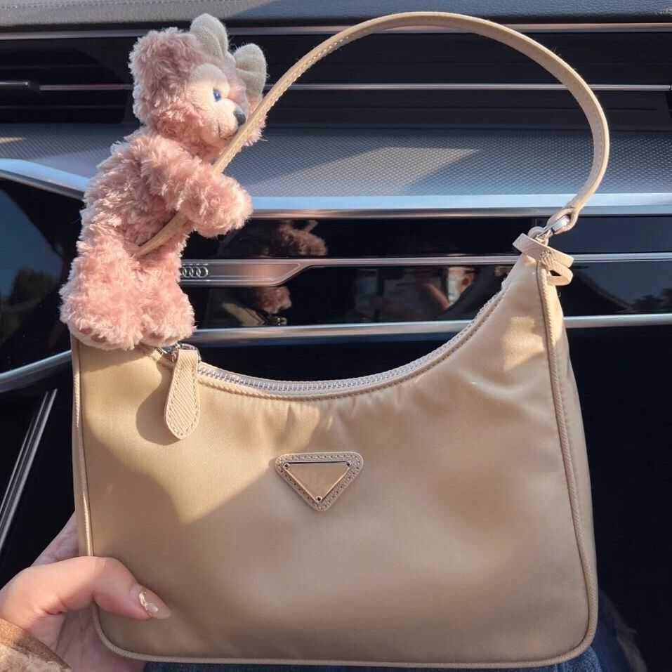 

Designer bags prad Hobo 2005 Nylon Underarm Bag Versatile Classic Club, Nai cha se