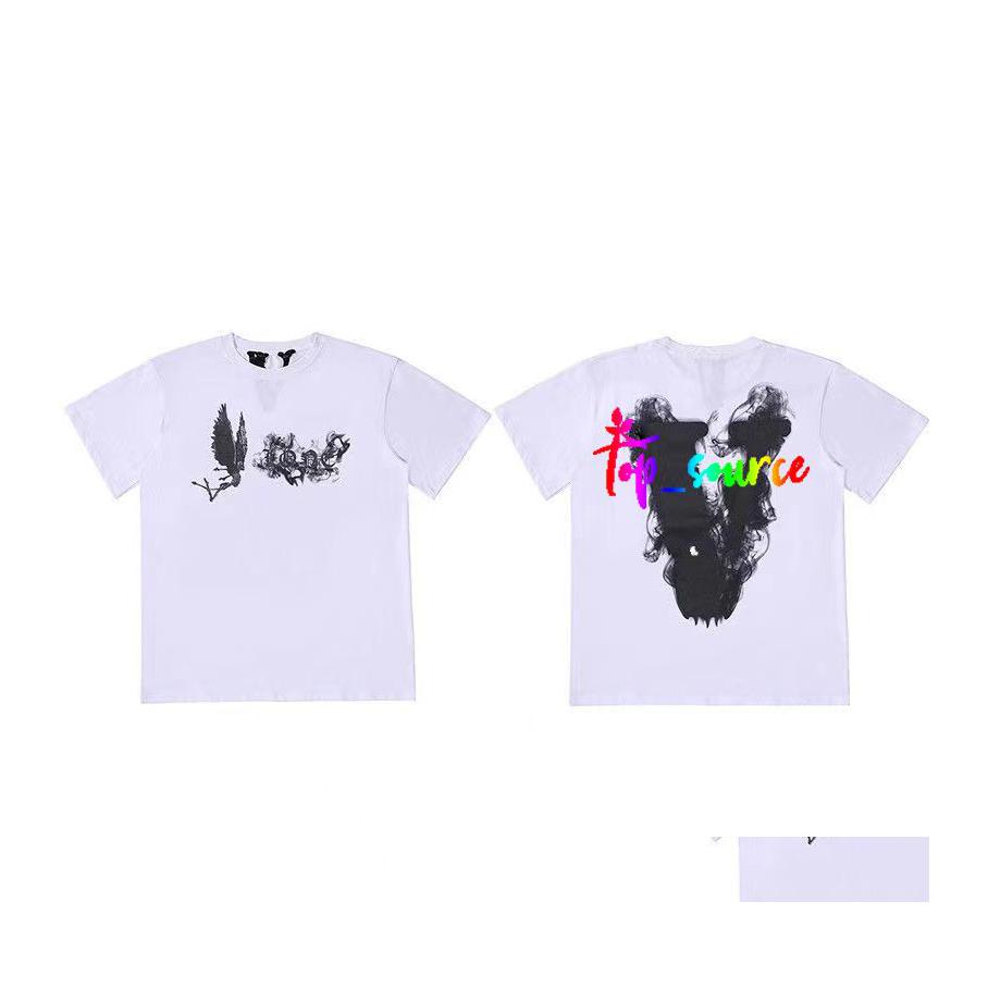 

2016 Men'S T-Shirts Est Mens And Womens Designer Clothin F Luminous Tshirt Loose Fashion Brand Top Casual Vneck Shirt Luxury Clothing S S Dhnfk, 11