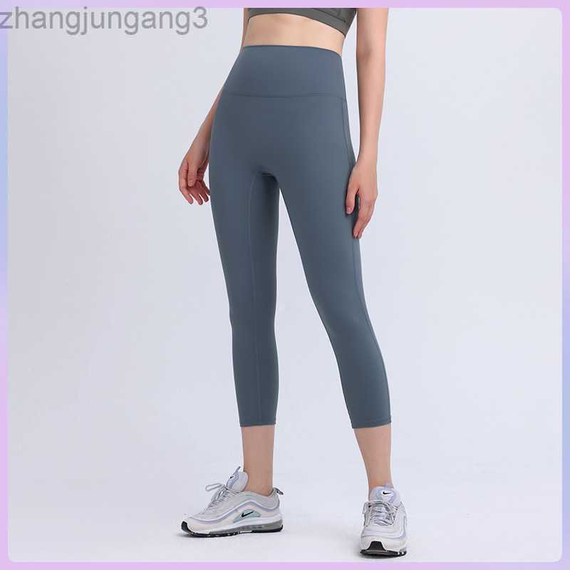 

Designer Lululemens Women Leggings Shorts Yoga Pants Original Factory Label Sports Tights Women' Track Free High Waist Hip Lift Training Fitness Capris Lulus, Black