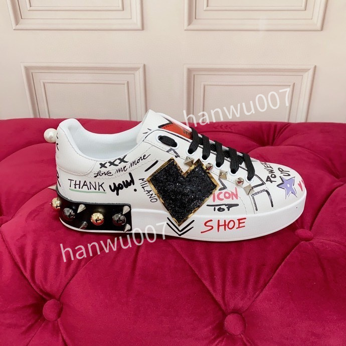 

top new Designer Woman shoe Leather Lace Up Men Fashion Platform Oversized Sneakers White mens womens Luxury Casual Shoes Chaussures Espadrilles, 01