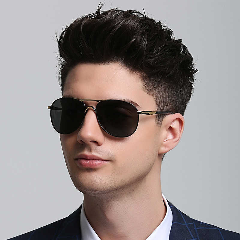 

Sunglasses Men's Polarized Sunglasses Women Driving Pilot Vintage Sun Glasses Brand Designer Male Black Sunglasses For Man Women UV400 G230225