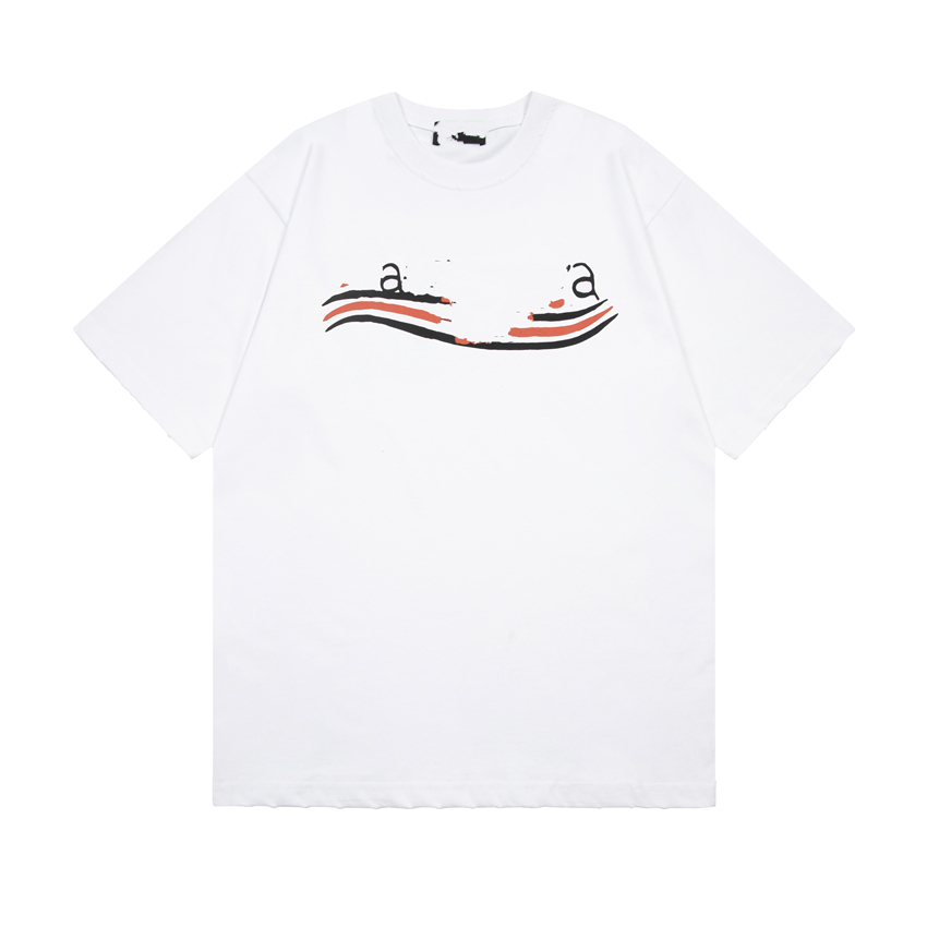 

Fashion Men's T-Shirt Luxury design2023 Balencaigaity Men's T-Shirts Retro Decoration Cotton soft anti-wrinkle letter Printing Casual Couple Short Sleeve 010-013