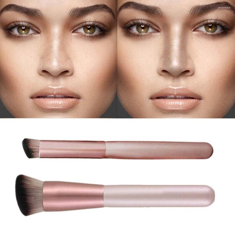 

Makeup Brushes Complete Fashion Concealer Blusher Liquid Powder Make Up Brush Foundation Flat Top