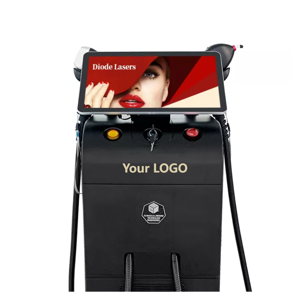 

2022 pzlaser new diode laser hair removal machine 808nm 755nm 808nm 1064nm dual handle