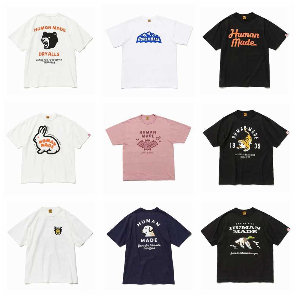 

Men' T-Shirts Frog drift Fashion Streetwear Superior Quality Slub Cotton HUMAN MADE 23FW tee t shirt Tee Tops L230317, White-3853