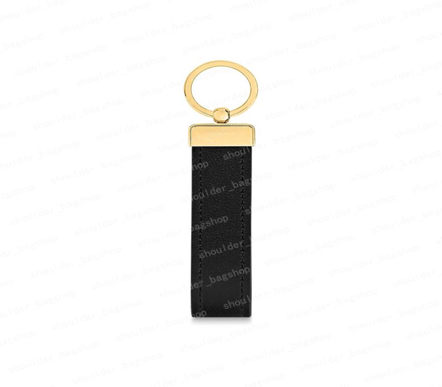 

2021 Key Holder Keychain Key Chain Buckle Keychains Lovers Car Handmade Black Leather Bags Pendant Accessories 5 Color 65221 with 1763565