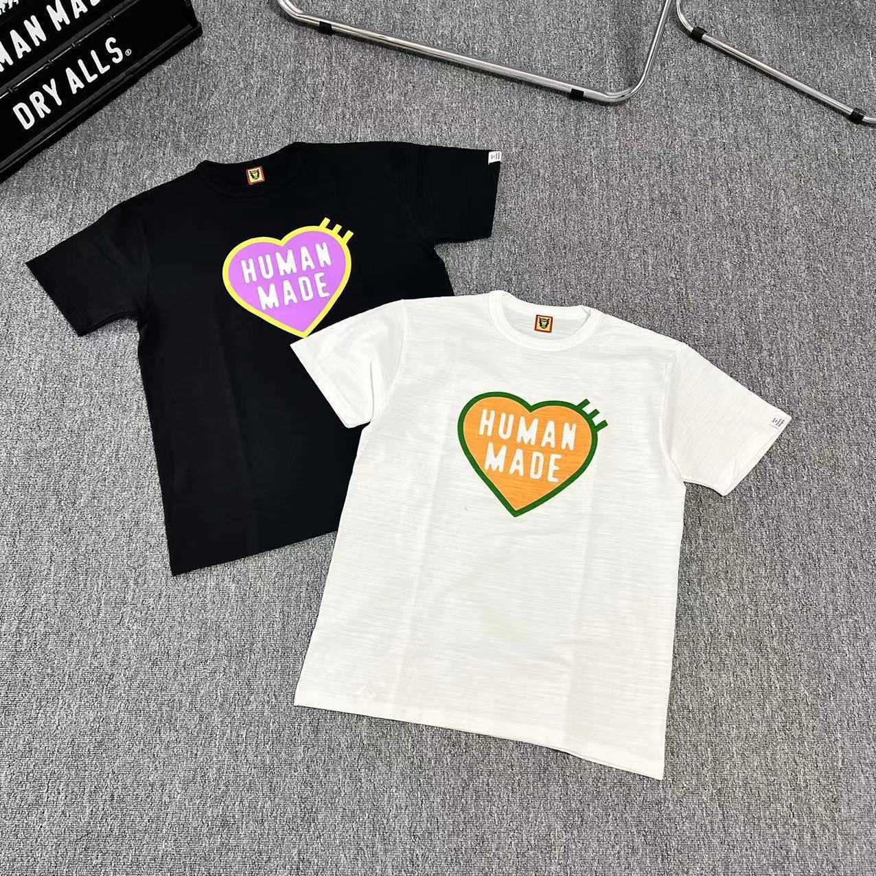 

Men's T-Shirts Human Made T-shirt Men Women 1 1 Cartoon bet Printing T-shirt Human Made Top L230317, 1 black