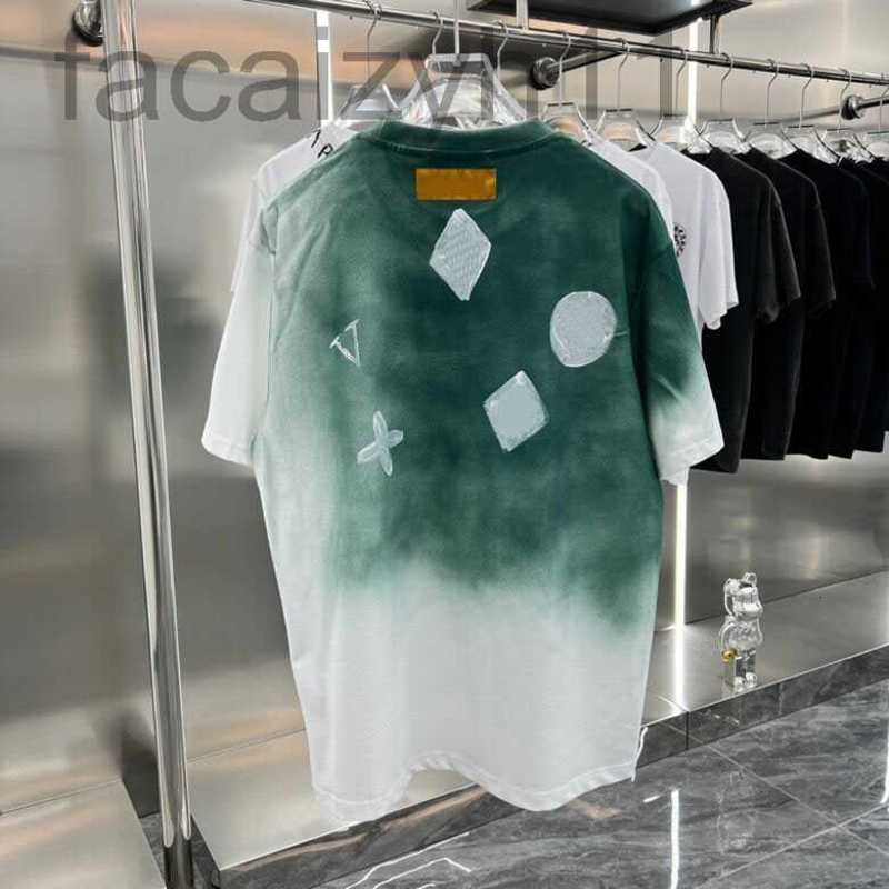 

designer 2023SS man high street T shirt cotton short-sleeved fashion men and wo short T-shirt couple models wo crewneck printed SOL8