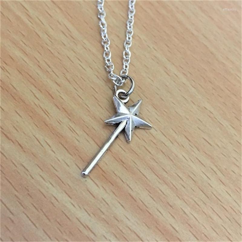 

Chains Magic Wand Necklace Christmas Magical Fairytale Jewellery Fairy Tale Girls