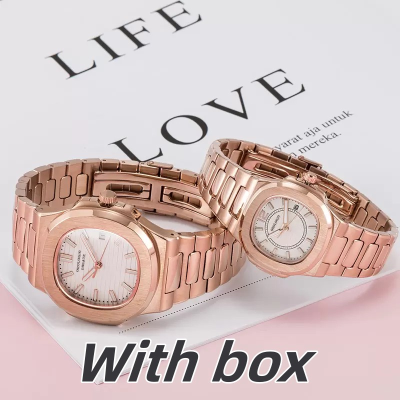 

2023 Watch Men's Automatic Watch Women's Dress All Stainless Steel Sapphire Waterproof Glow Watch U1 Couple Watch montre de luxe, Sapphire glass lens