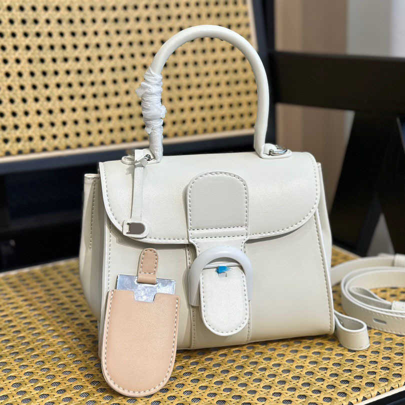 

DELVA designer bags women Shoulder Bags luxurys handbags Purses Designer Woman Handbag womens designer bag baguette phone purses wallet 230301, White