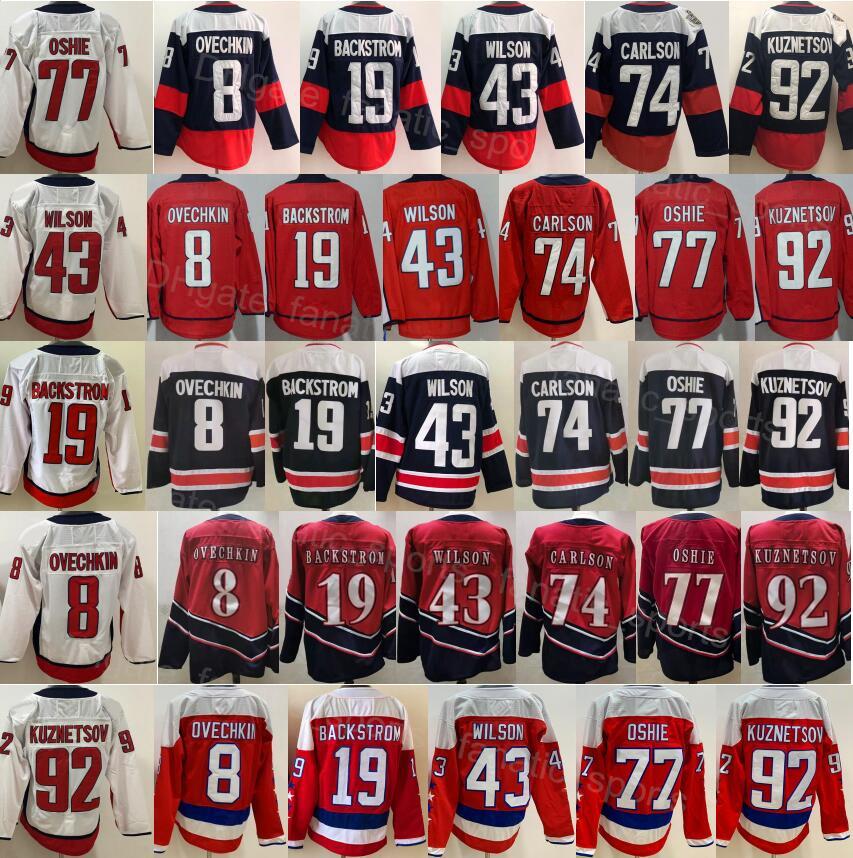 

Men Ice Hockey 43 Tom Wilson Jerseys 77 TJ Oshie 92 Evgeny Kuznetsov 8 Alex Ovechkin Blank 19 Nicklas Backstrom74 John Carlson Reverse Retro, Red