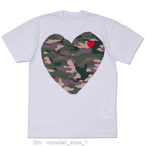

Men's T-shirts Play Fashion Cdg t Designer Red Heart Casual Women Commes Des Shirts Badge Quanlity Tshirts Cotton Embroidery Short Sleeve Summer Tee Top 5 O0UB