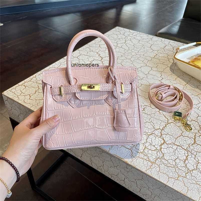 

Designers Handbags Birkin Designer Bags Luxury Women's Crossbody 2023 New Fashion Advanced Crocodile Pattern One Shoulder Handbag Large Ayw, Black1