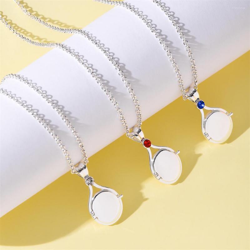 

Pendant Necklaces Classic Tv Series Just Add Water Necklace Fashion Natural Zircon Silver Plated Copper H2O Mermaid Jewelry Fans Present