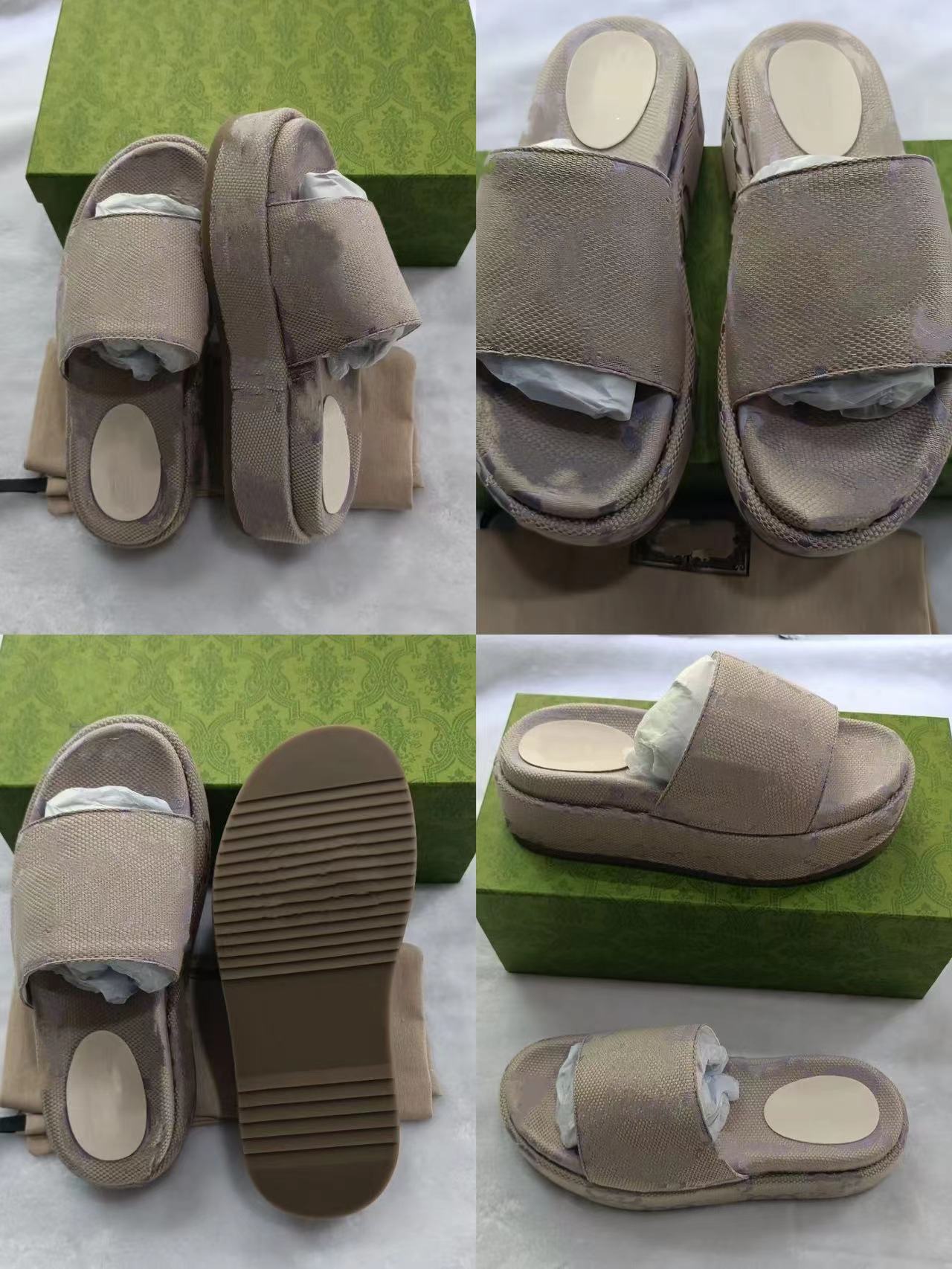 

Tide brand Sandals women's shoes slippers platform high heels women sandals one line trawl red the same style of sandals 35-45 size, Customize