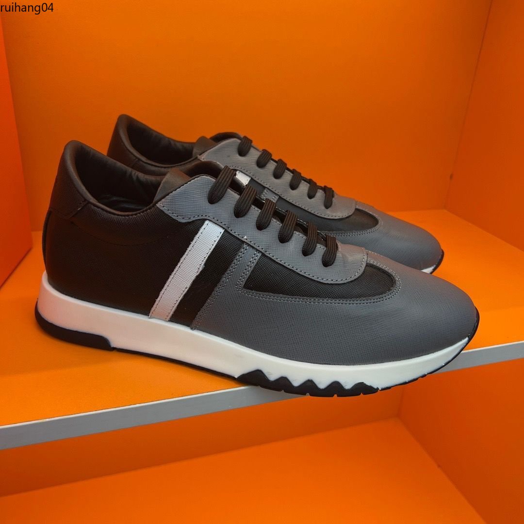 

luxury designer Men's leisure sports shoes fabrics using canvas and leather a variety of comfortable material size38-45 KMJKKyy rh40000001