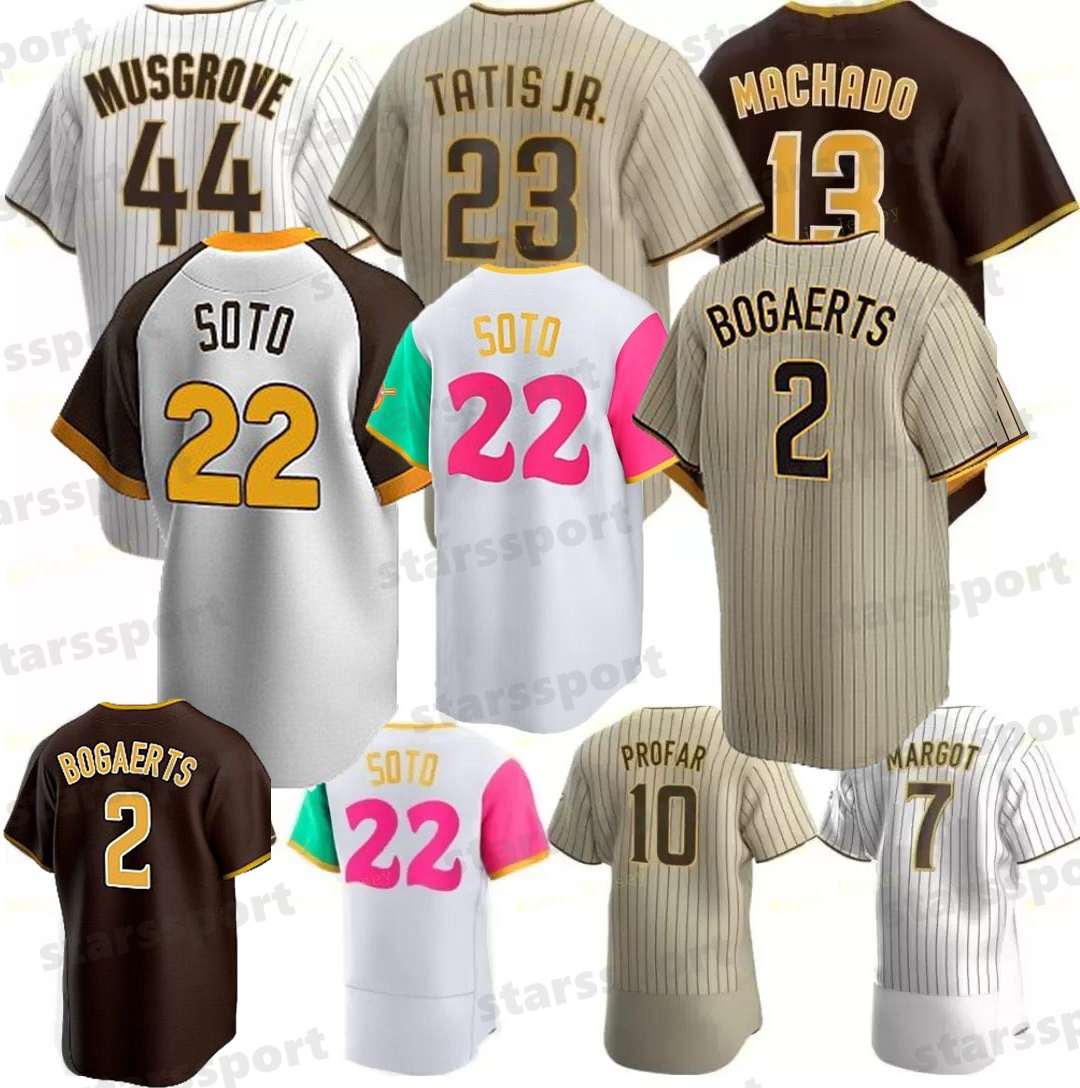 

Xander Bogaerts Padres City Connect Jersey Manny Machado Fernando Tatis Jr. San Diego Juan Soto Joe Musgrove Yu Darvish Wil Myers Jorge Alfaro Cronenworth Ha-seong Kim, Color 16