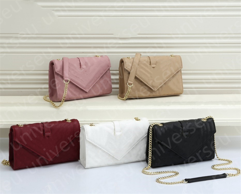 

designer shoulder bag Classic Luxury Chain Fashion Flower Wallet Vintage Ladies Brown Leather Handbag, Burgundy