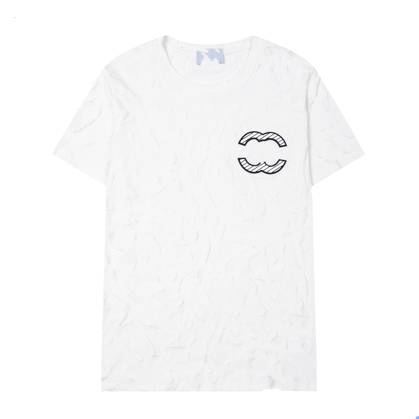 

Men's T-Shirts Fashion Men's T-Shirt 2023 Channel New cotton soft anti-wrinkle retro decorative printing letters casual student lovers short sleeve 08-08