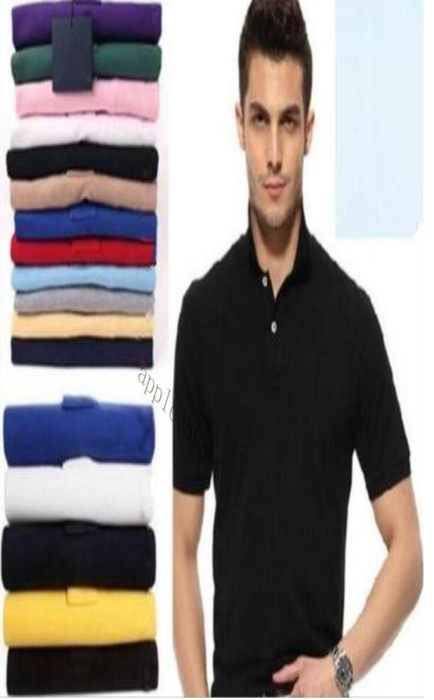 

2021 Mens Designer Polos Brand small horse Crocodile Embroidery clothing men fabric letter polo tshirt collar casual tshirt tee 6472853, Orange