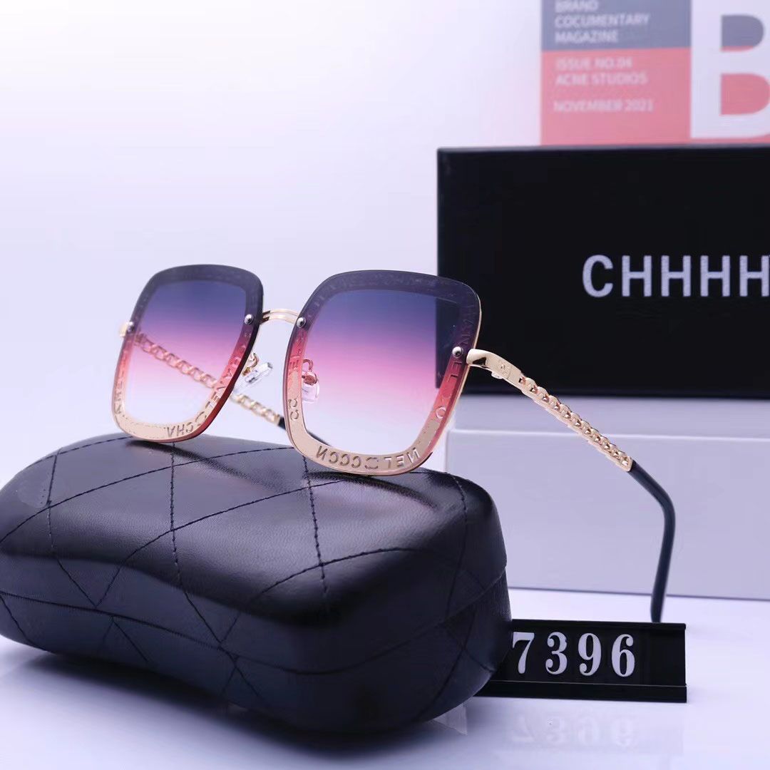 

Designer sunglasses fashion Sunscreen Luxury sunglasses for men women Beach shading UV protection polarized glasses trendy gift with box very nice