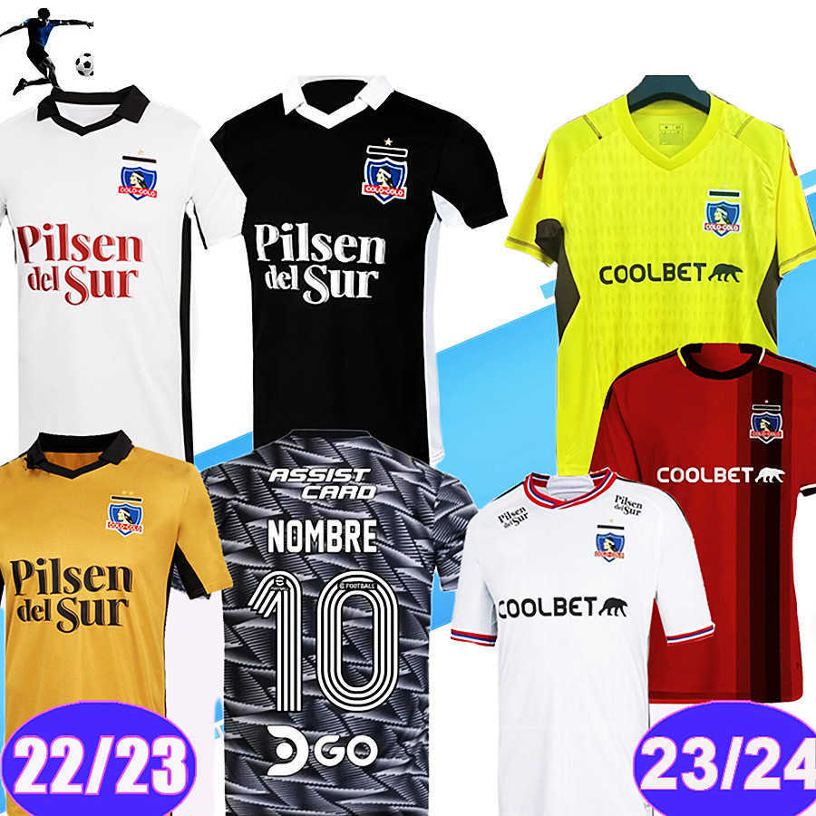 

2022 23 Colo Mens Soccer Jerseys 23 24 SANTOS BOLADOS ARRIAGADA ZALDIVIA GIL FUENTES COSTA Home Away 3rd 4th Goalkeeper Football Shirts, 2022 home no patch
