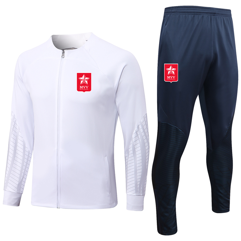 

2023 MVV Maastricht soccer Mens Tracksuits sportswear sets Sports Casual Sweatershirts Sweatpants Jackets pants adult football training Suits kits Size S-2XL, 10