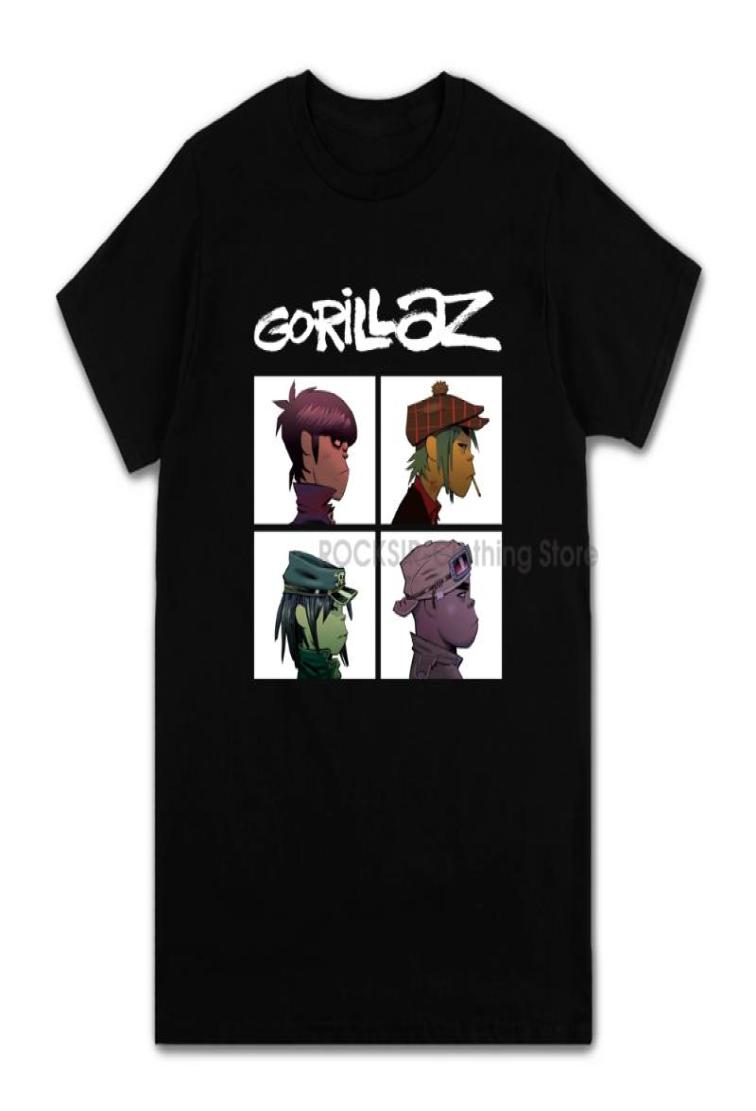 

Men039s TShirts Summer Music Band Gorillaz Tshirt Cotton Tops Tees Men Short Sleeve Boy Casual Homme T Shirt Fashion Streetwe9328674, Py-dy-2545
