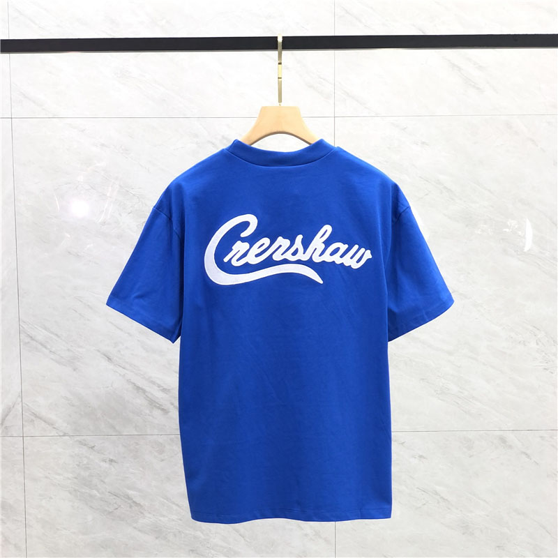 

23ss Spring Summer Embroidery Tee T shirt Europe Short Sleeve Men Women Casual Cotton Tshirt, Gray