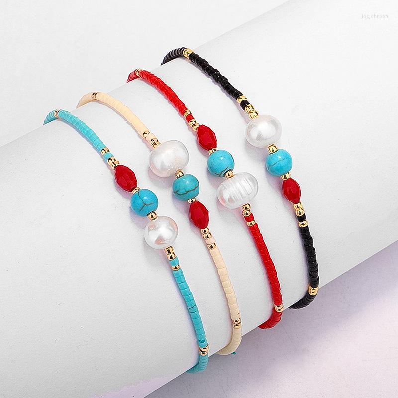 

Charm Bracelets Meetvii Vintage Pearl Miyuki Beads Women Jewelry Pulseras Mujer Moda Handmade Adjustable Fashion Armbanden Gift