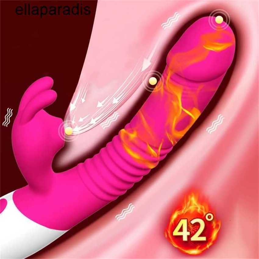 

Adult Massager Clitoris Sucking Rabbit Heating Vibrator for Women Clitorals Suck G-spot Stimulator Dildo Sex Toys Female Masturbator, Wine red