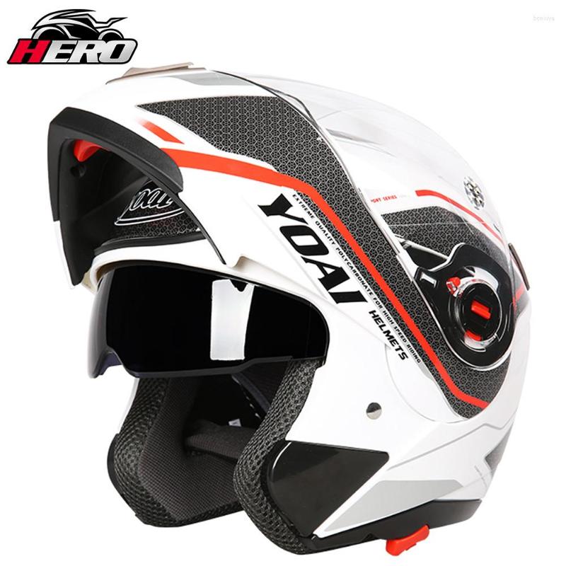 

Motorcycle Helmets Helmet Safety Casco Off-road Bike Downhill Flip Professional Motocross Full-face Capacitor Men Women, 0961-8