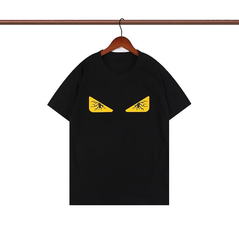 

2023SS Mens Womens T Shirt Designers for Men Tops Eye Letter Polos Embroidery Tshirts Clothing Tshirts Short Sleeved Tshirt Large Size Tees