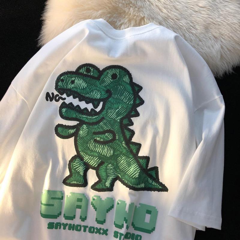 

Women's T Shirts 2023 Short-sleeved T-shirt Women's Foam Printing T-shirts Retro Streetwear Women Top Kawaii Cartoon Tshirts Cute Tees, Black