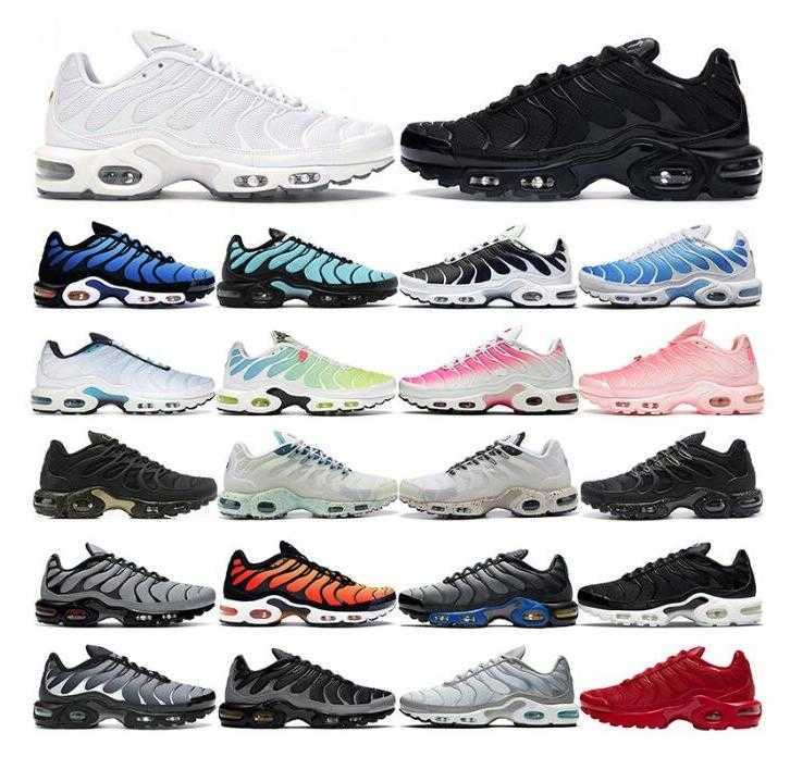 

Plus Tn Running Shoes Mens Women Tns Terrascape Triple White Black Laser Blue Volt Glow Oreo Air Womens Breathable Max Trainers OutdoorVGRF, 21
