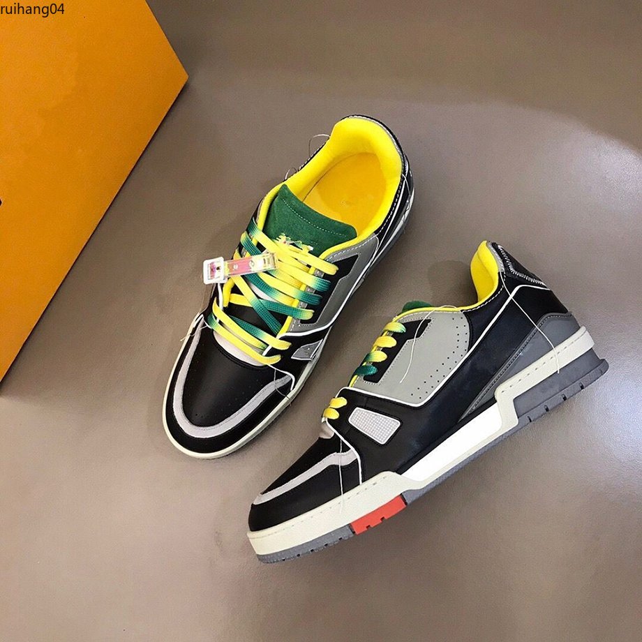 

2023SSHighquality luxury designer Men's casual shoes ultra-light foamed outsole wear-resistant and comfortablearesize38-45 mkjkip rh40000002