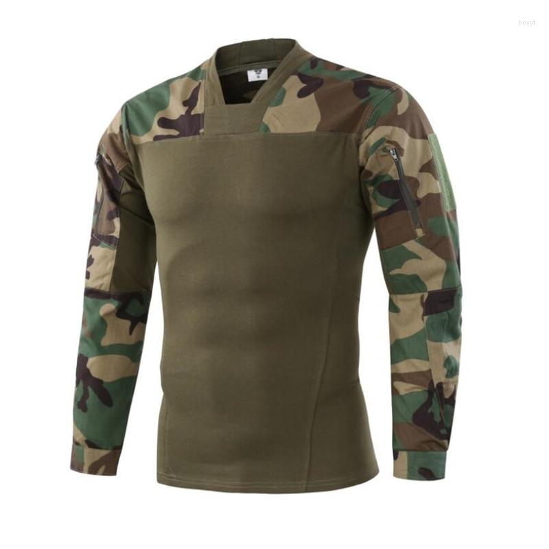 

Men' T Shirts Mens Military Camouflage Long Sleeve T-Shirts Quick-Drying Breathable Sportwear Outdoor Hiking Camping Hunting Fishing, Cp camo