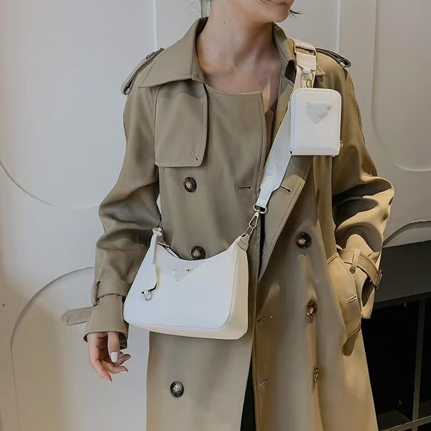 

Nylon Re Edition 2005 Designer shoulder bag high quality leather handbag designer best-selling lady cross-body luxury bag chain bag totes, Beige