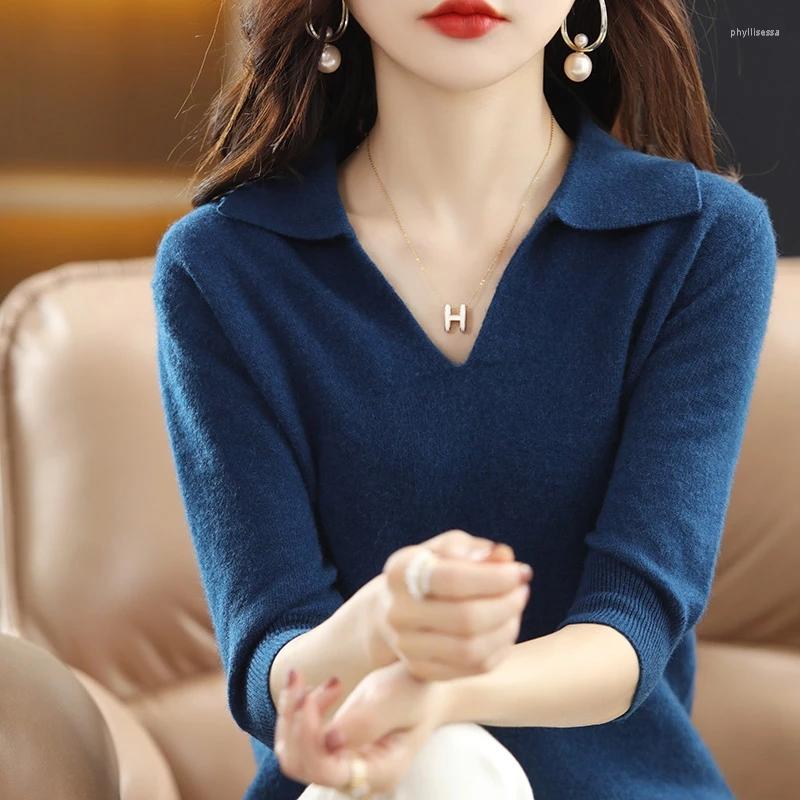 

Women's T Shirts Women's Wool Sweater Tops Solid Color V Neck Short Sleeves Pullovers Summer Arrivals, Beige