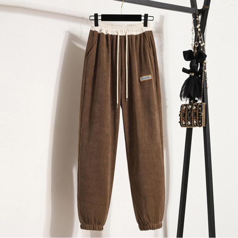 

Women's Pants Womens Casual Straight Leg Drawstring Elastic High Waist Loose Comfy Two Piece Outfits For Women With, Black