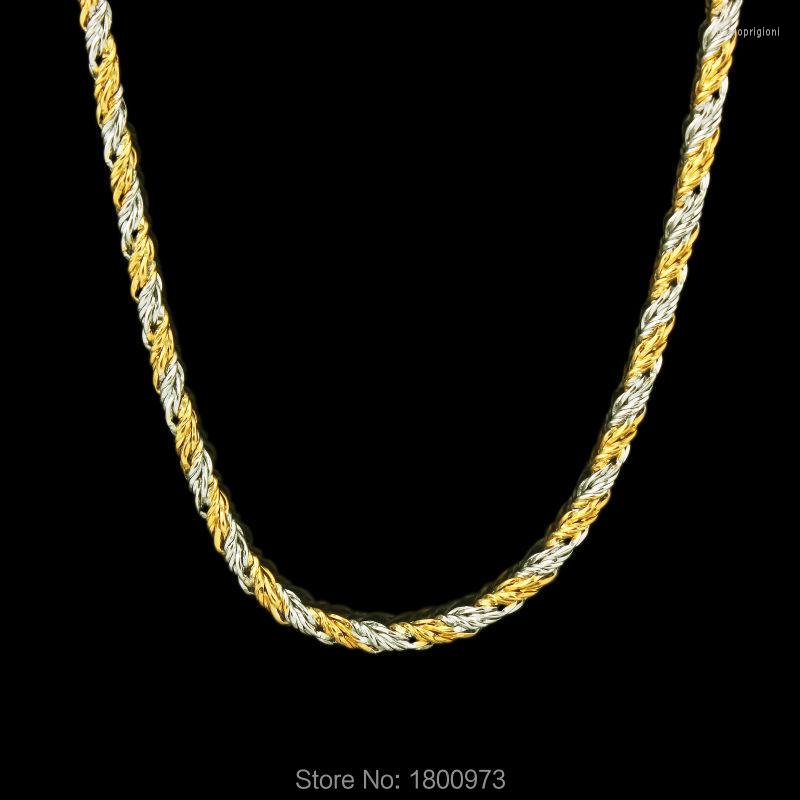 

Choker Adixyn Wholesale Mens Womens Necklace18K Gold Filled Necklace Rope Chain Jewelry